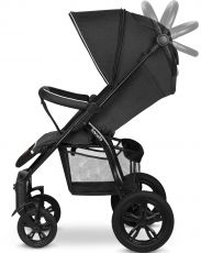 Коляска прогулянка Lionelo Annet Tour Black Carbon